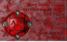 2nd Place: Best New Author